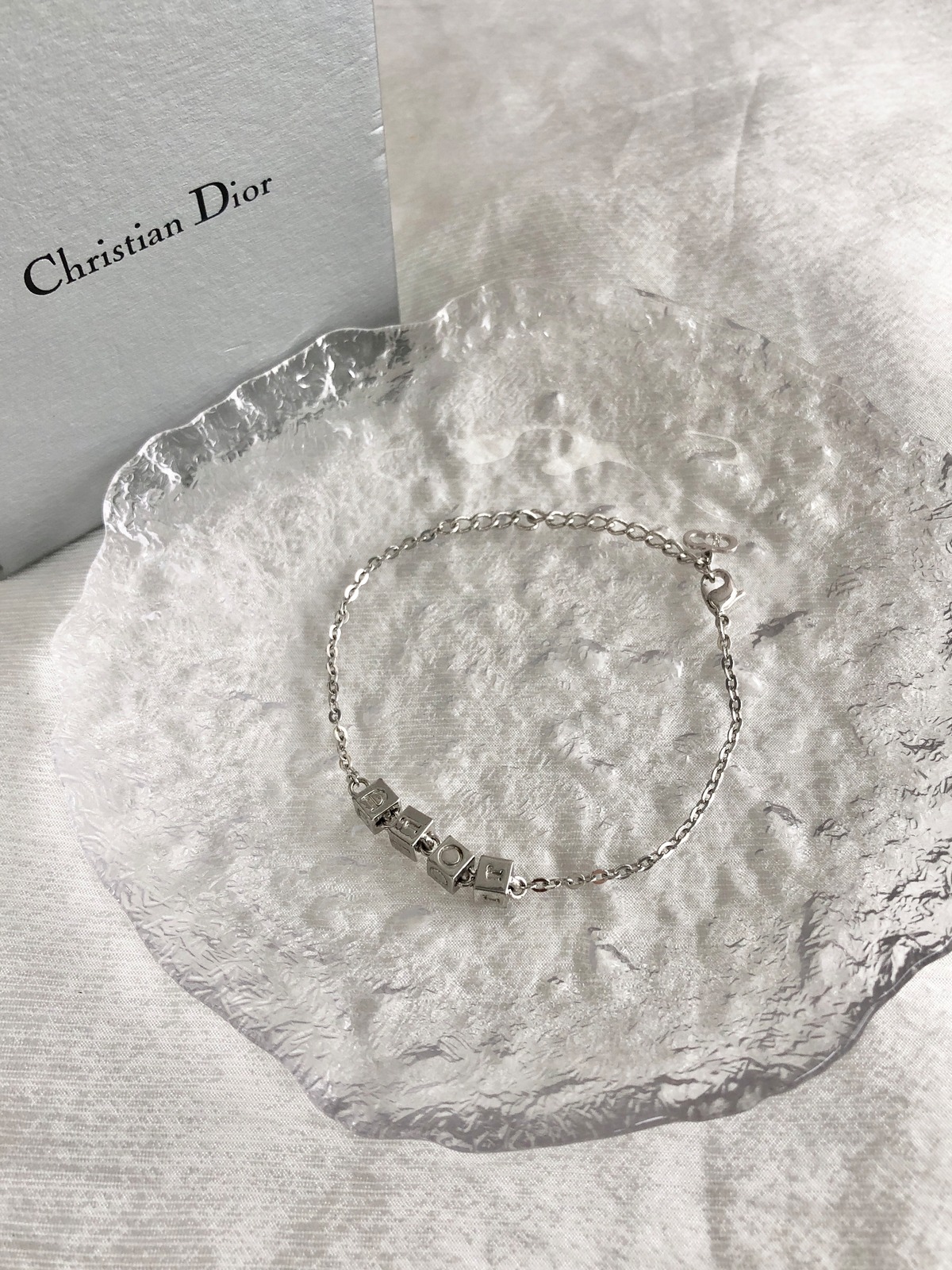 Christian Dior クリスチャン ディオール ブレスレット シルバー DIOR 