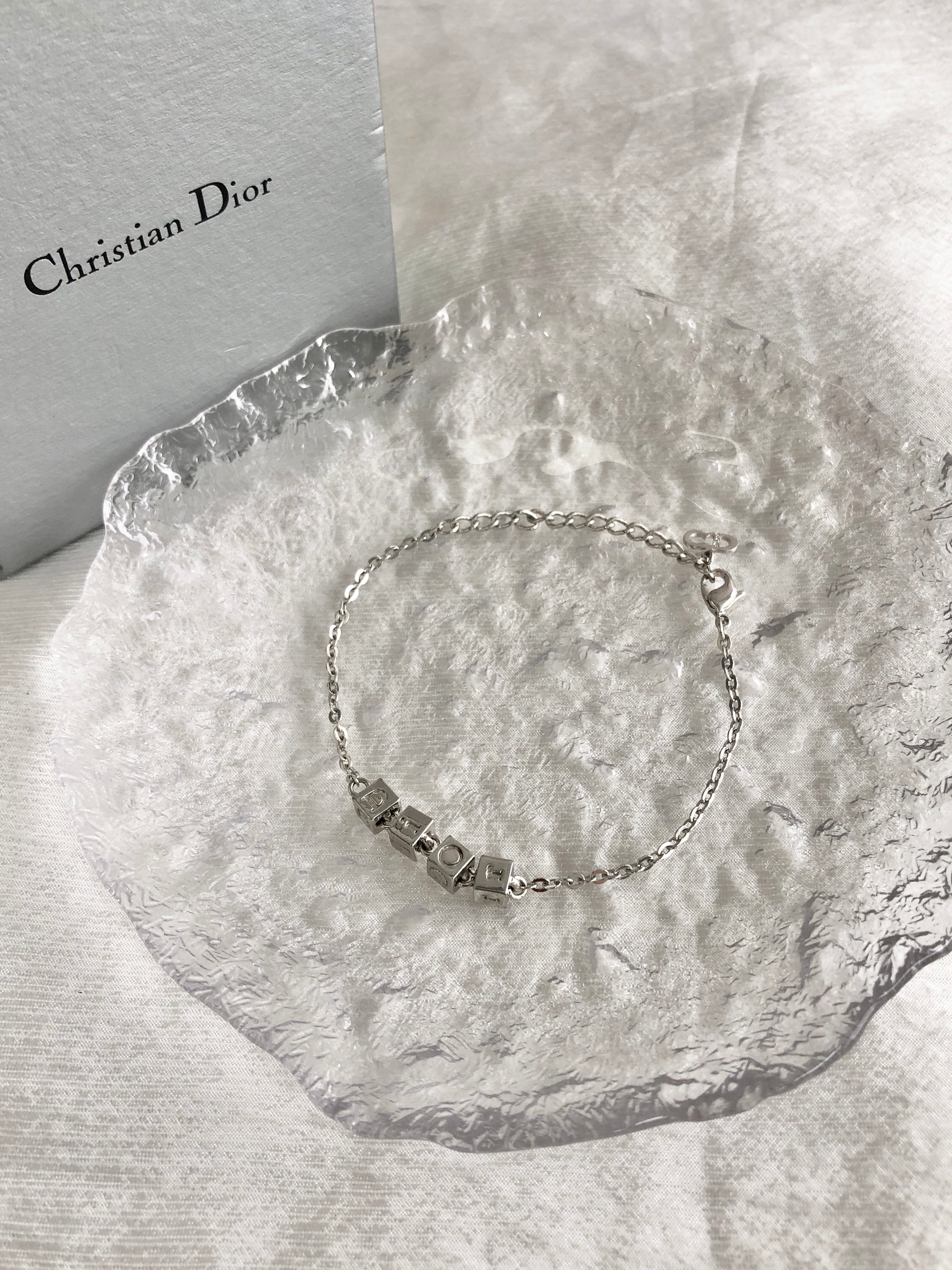Christian Dior クリスチャン ディオール ブレスレット シルバー DIOR vintage ヴィンテージ オールド 88cwr7