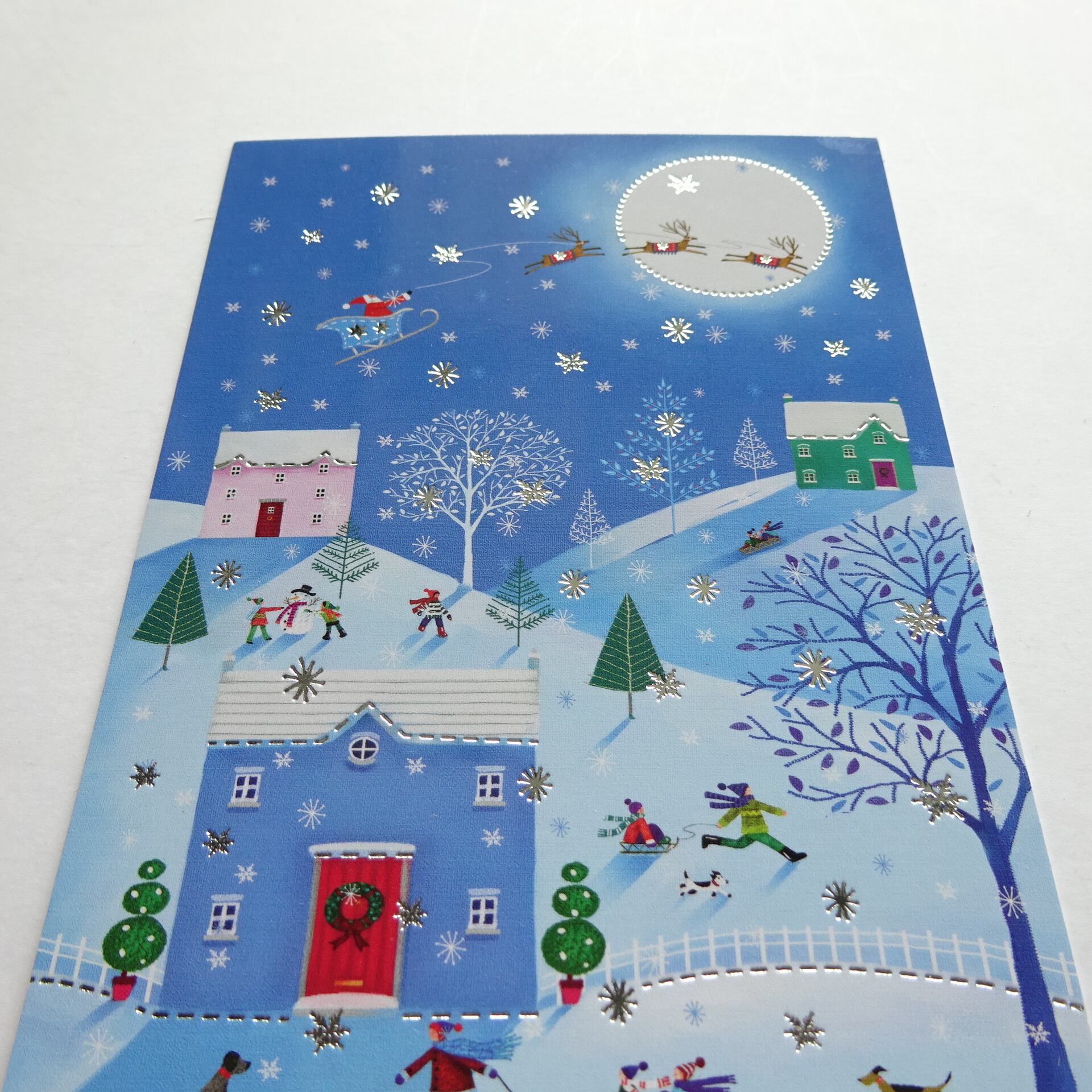 クリスマス ポストカード LAG-TR-195-57 LUKA 雪 | paperstory