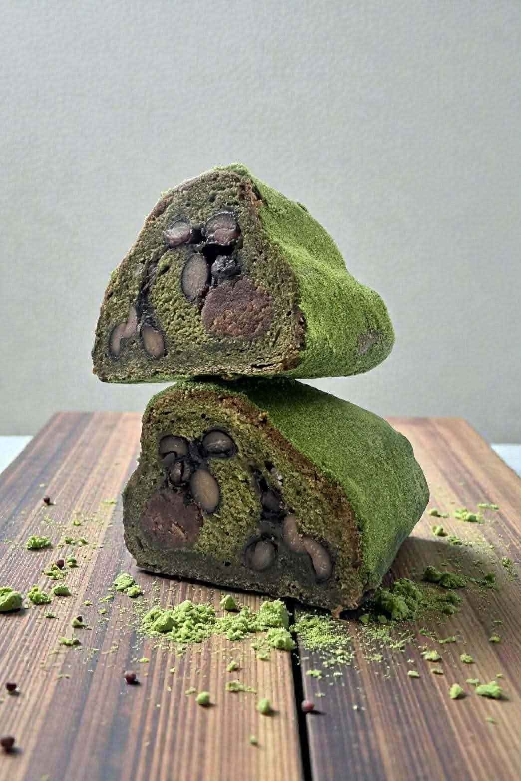 抹茶黒豆シュトーレン【送料お得2本セット】