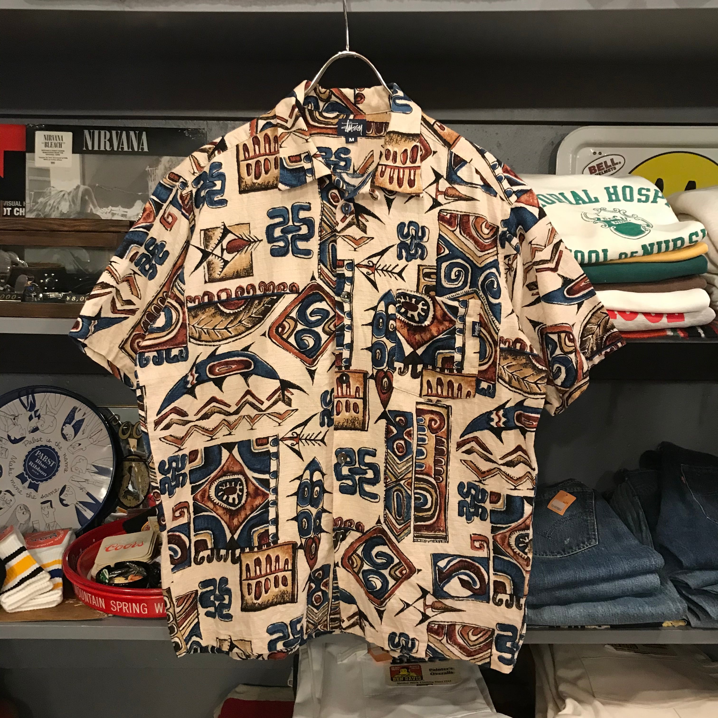 90s Stussy Hawaiian Shirt | VOSTOK