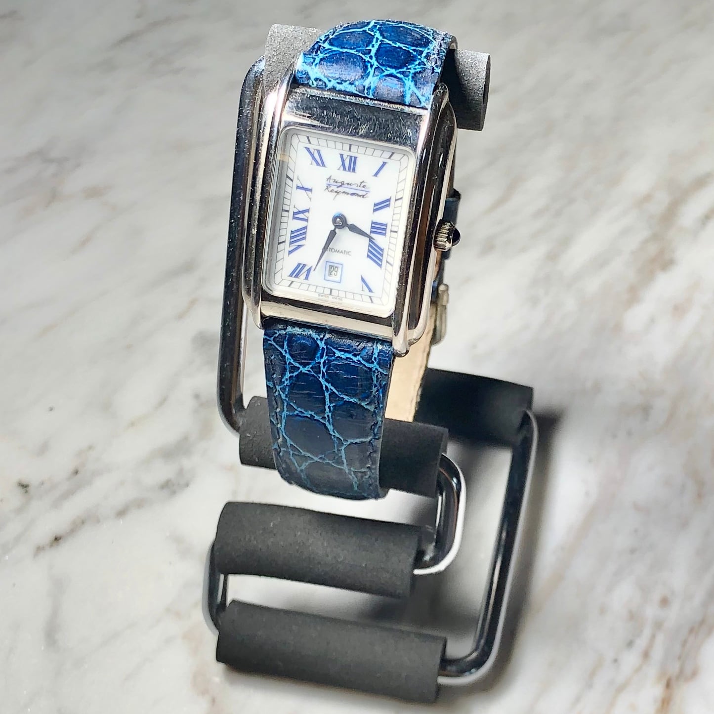 AUGUSTE REYMOND rectangle case automatic watch | NOIR ONLINE AUGUSTE REYMOND rectangle case automatic watch | NOIR ONLINE