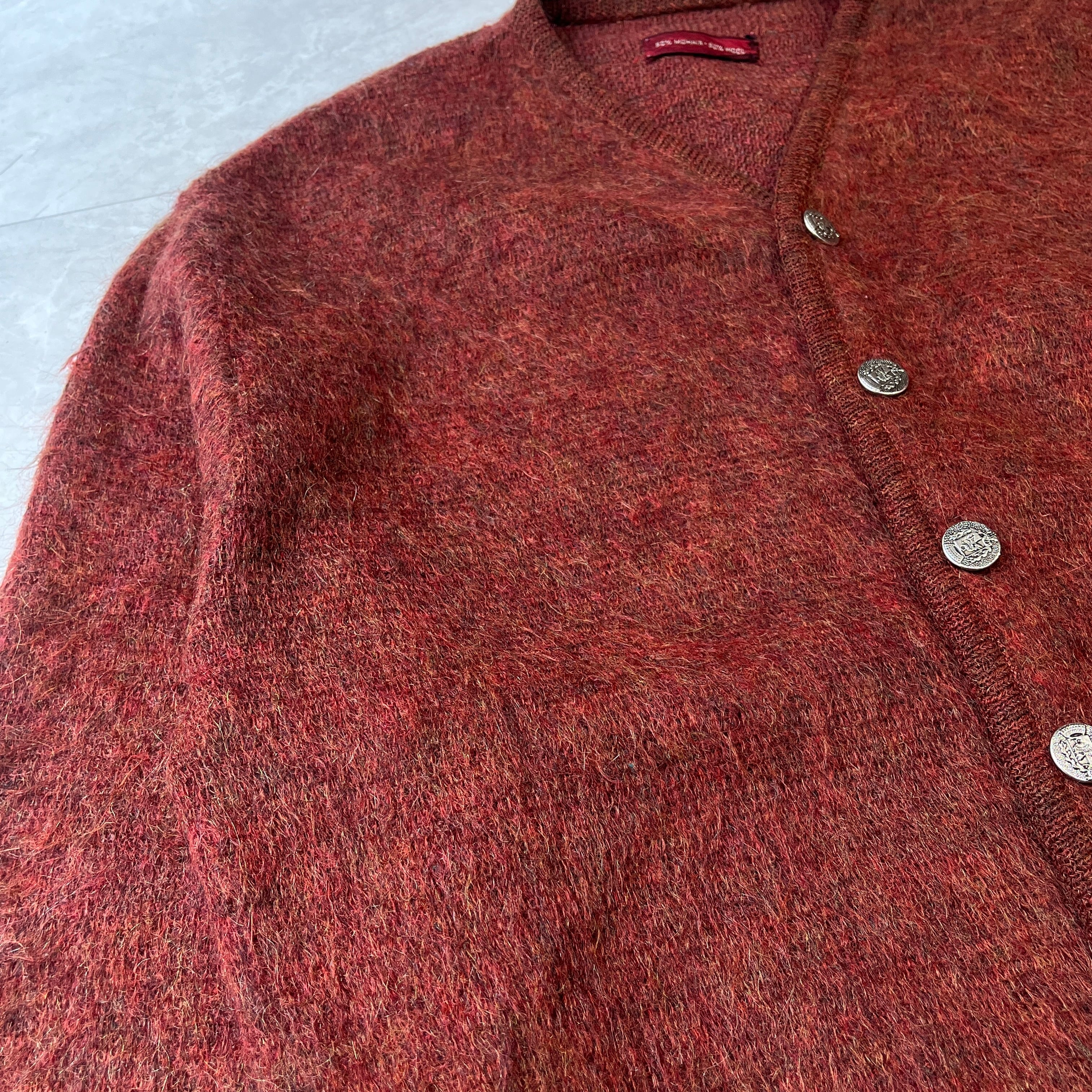 【本日まで】special 60 vintage mohair cardigan 1960s Vintage Mohair Cardigan ヴィンテージモヘアカーディガン