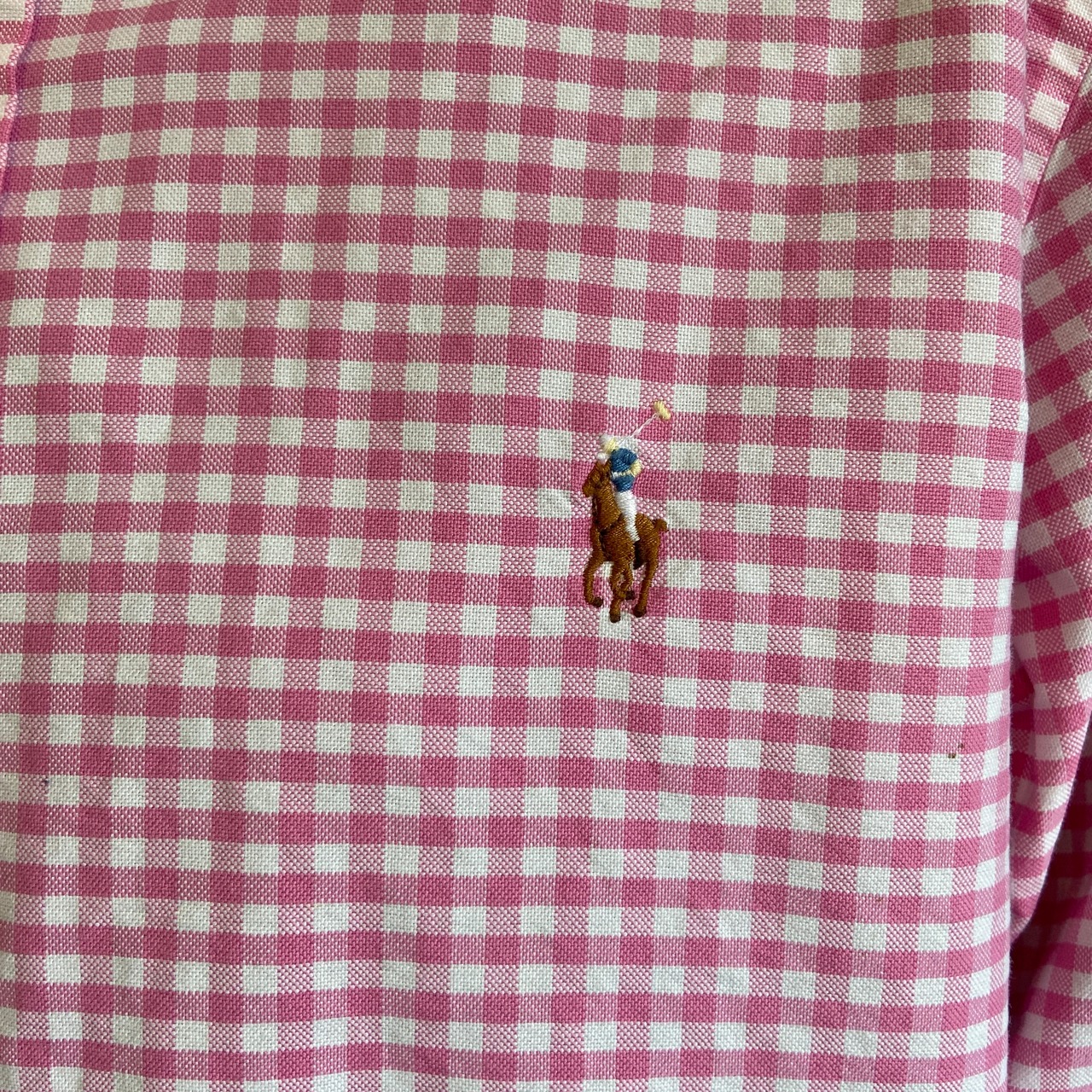 Ralph Lauren ラルフローレン ボタンダウンシャツ メンズM 古着 B.D 