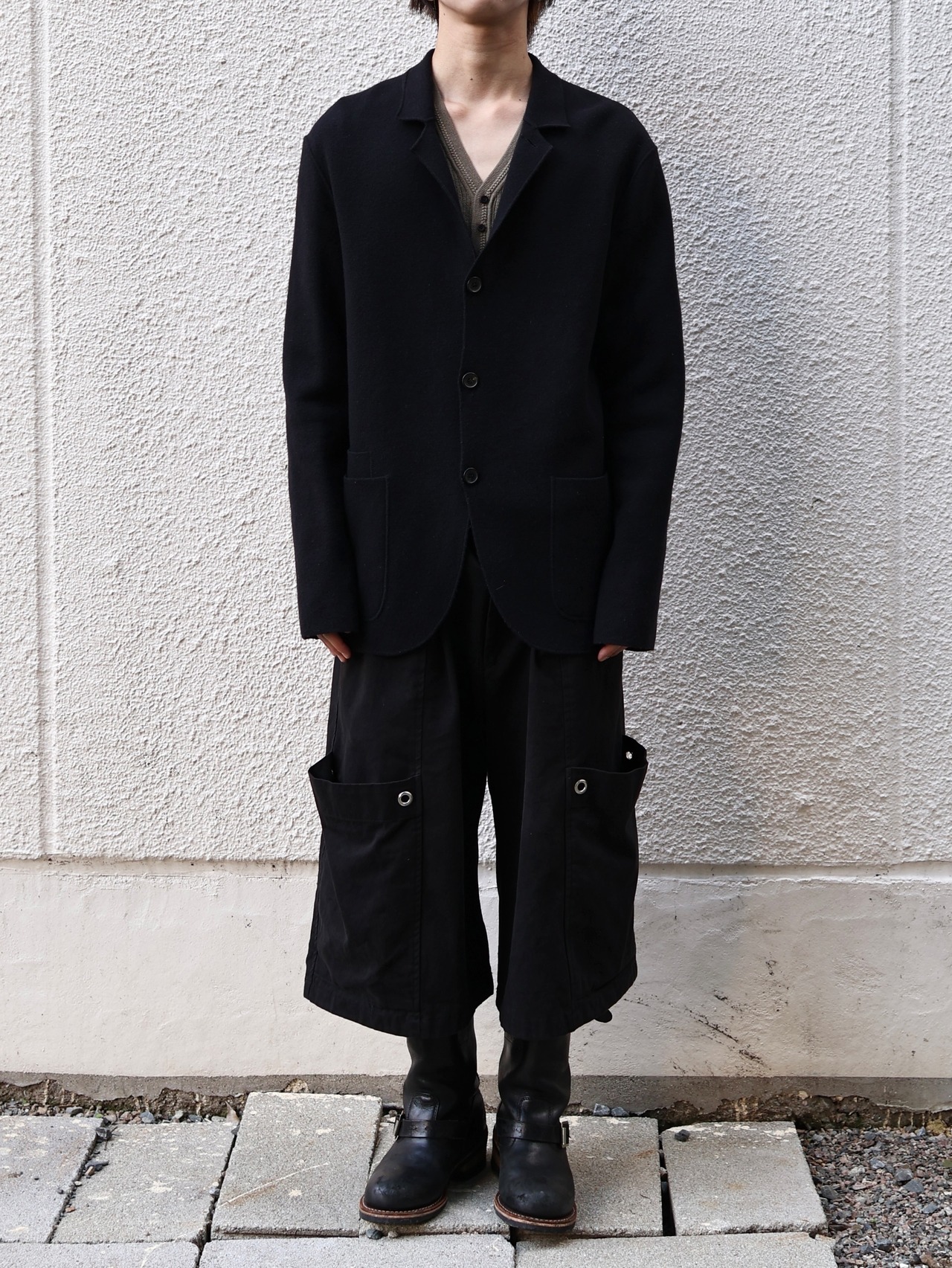【neil barrett】wooly tailored jacket