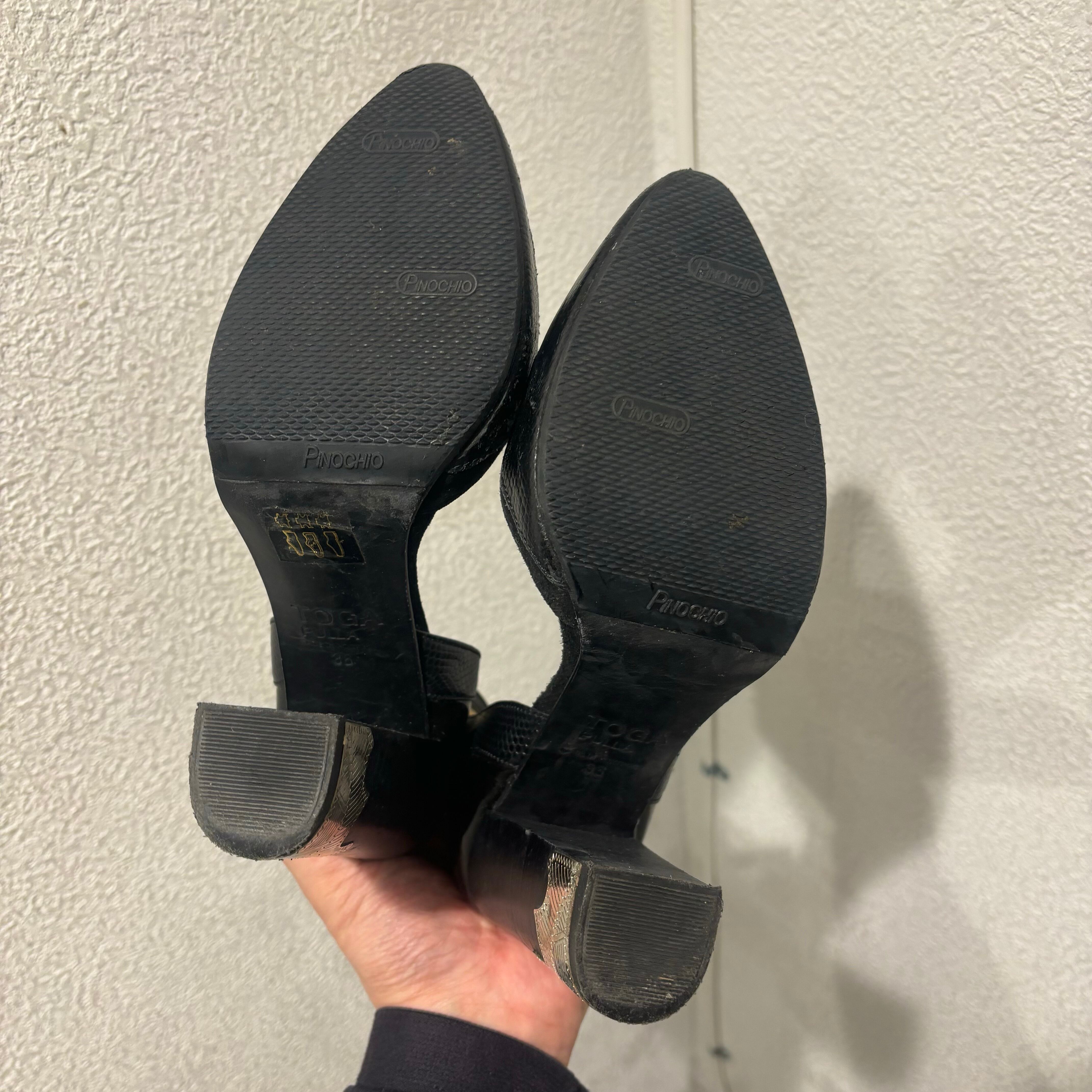 TOGA PULLA トーガプルラ パンプス シューズ ブラック SIZE.36 