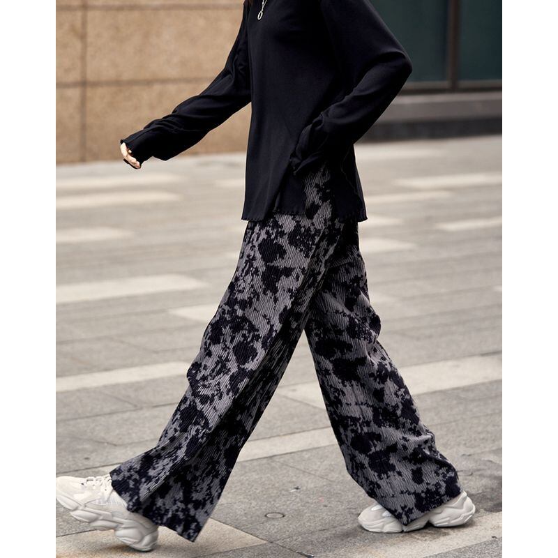 tie dye rib pants 101245