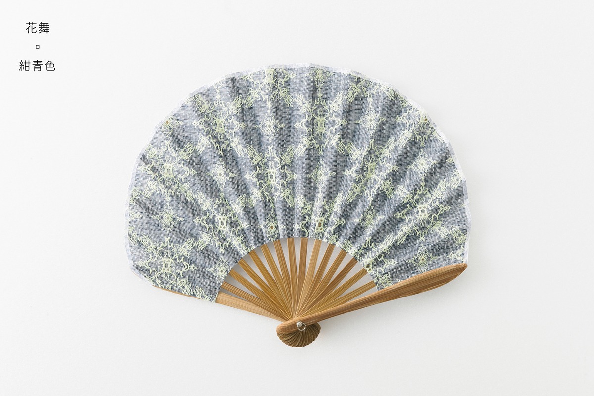 富山レース・シェル型扇子 花舞（はなまい）hanamai | レース工房