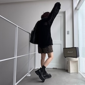 モヘアタッチローゲージPO/ブラック