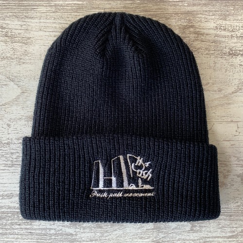 【PUSH GRIP】LOCAL BEANIE  (BLACK)