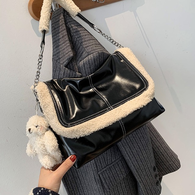 オータムウィンターレディースチェーン シングル 秋物 冬物 トートバッグ Tiancai_Wing_Bag55049207645