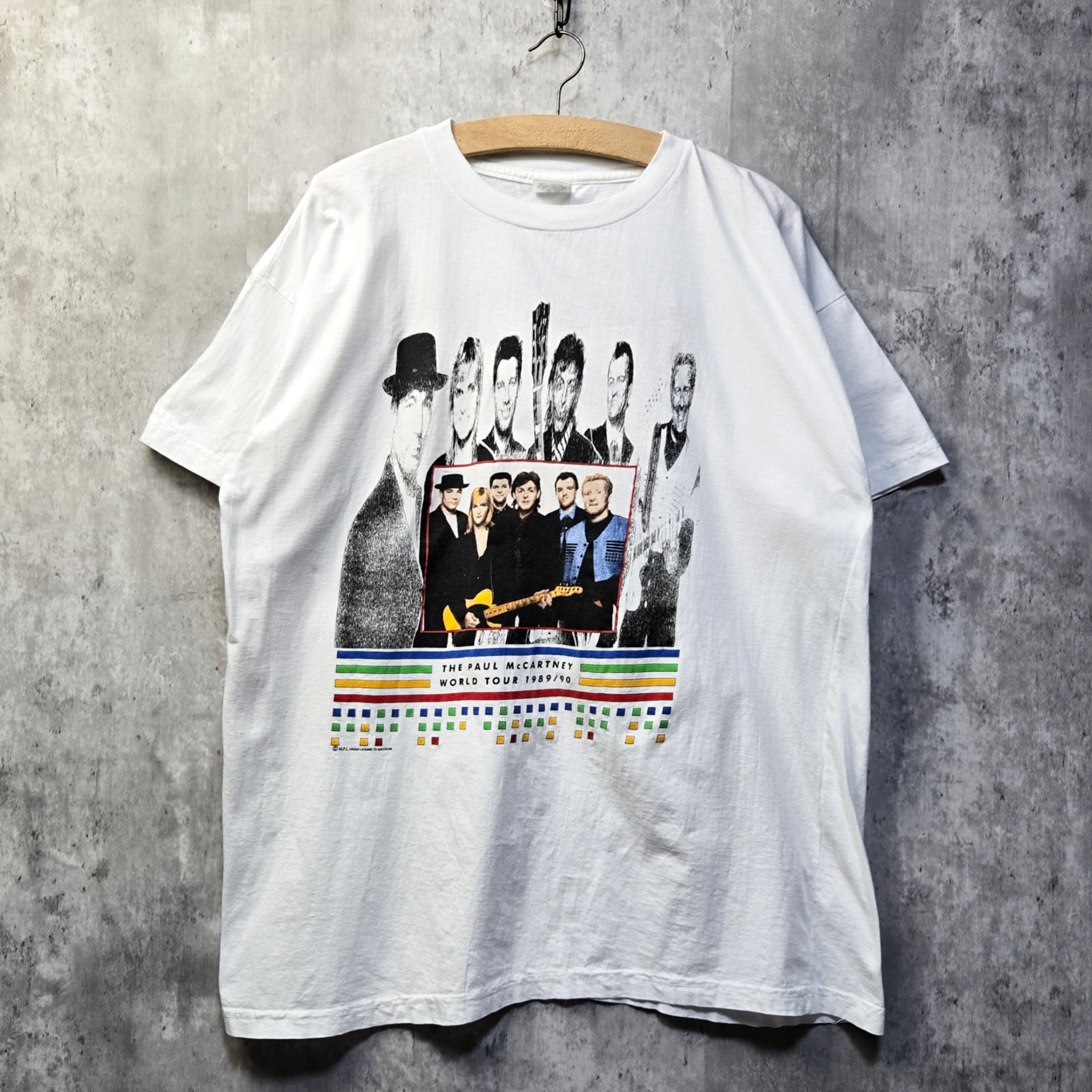 ボウリングバッグ2個入れ80s 90s ポール マッカートニー バンドTシャツ