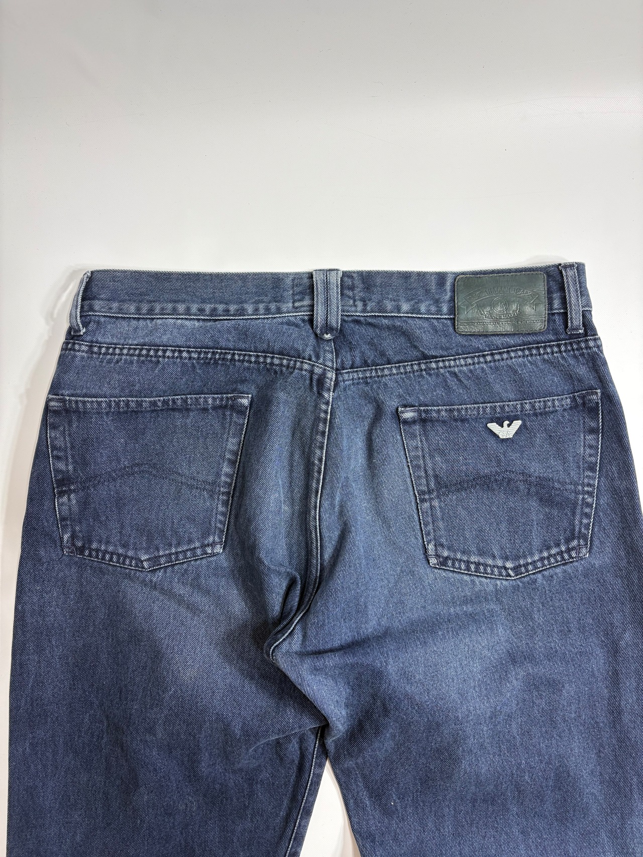 Made in Italy Armani Jeans Faded Navy Denim Pants