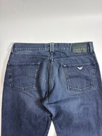 Made in Italy Armani Jeans Faded Navy Denim Pants