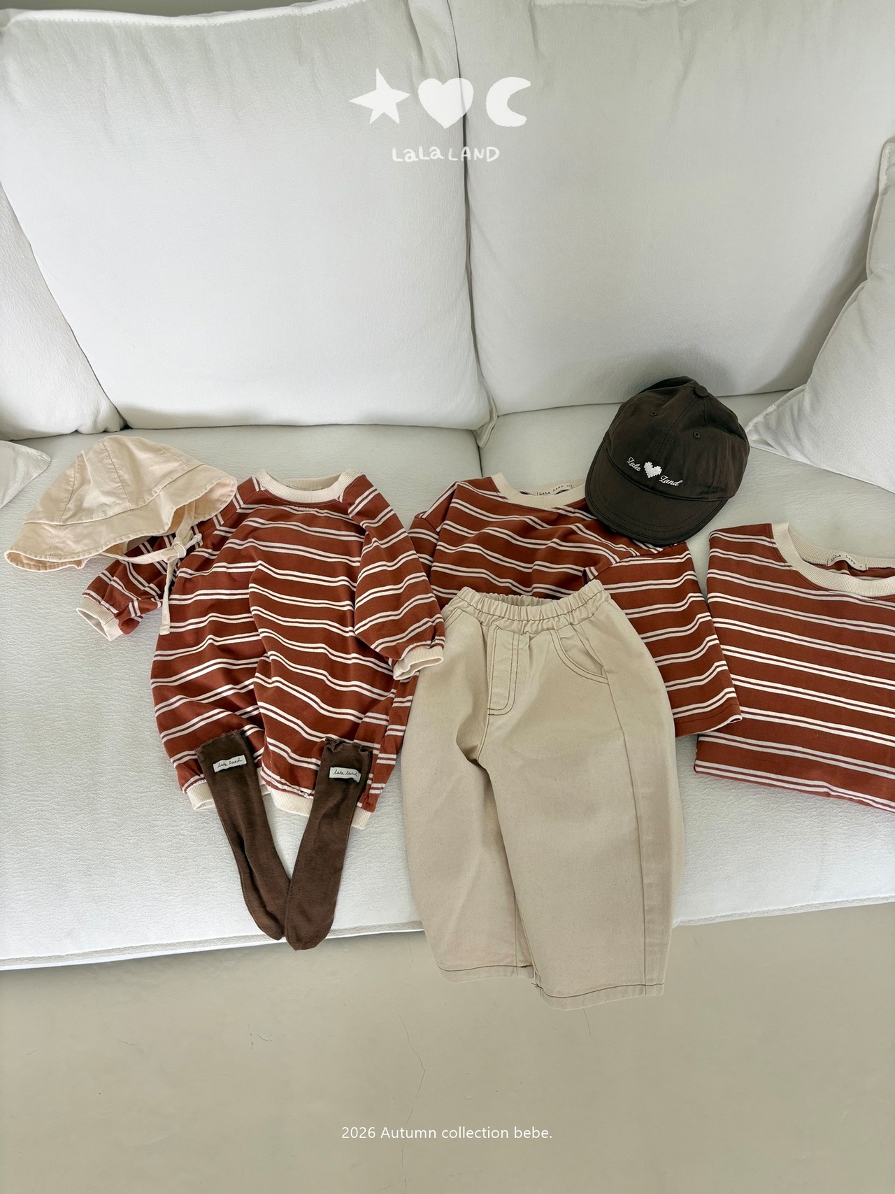 【取寄】LALALAND (Kids)セイントTシャツ|秋服|韓国子供服| 26/SM