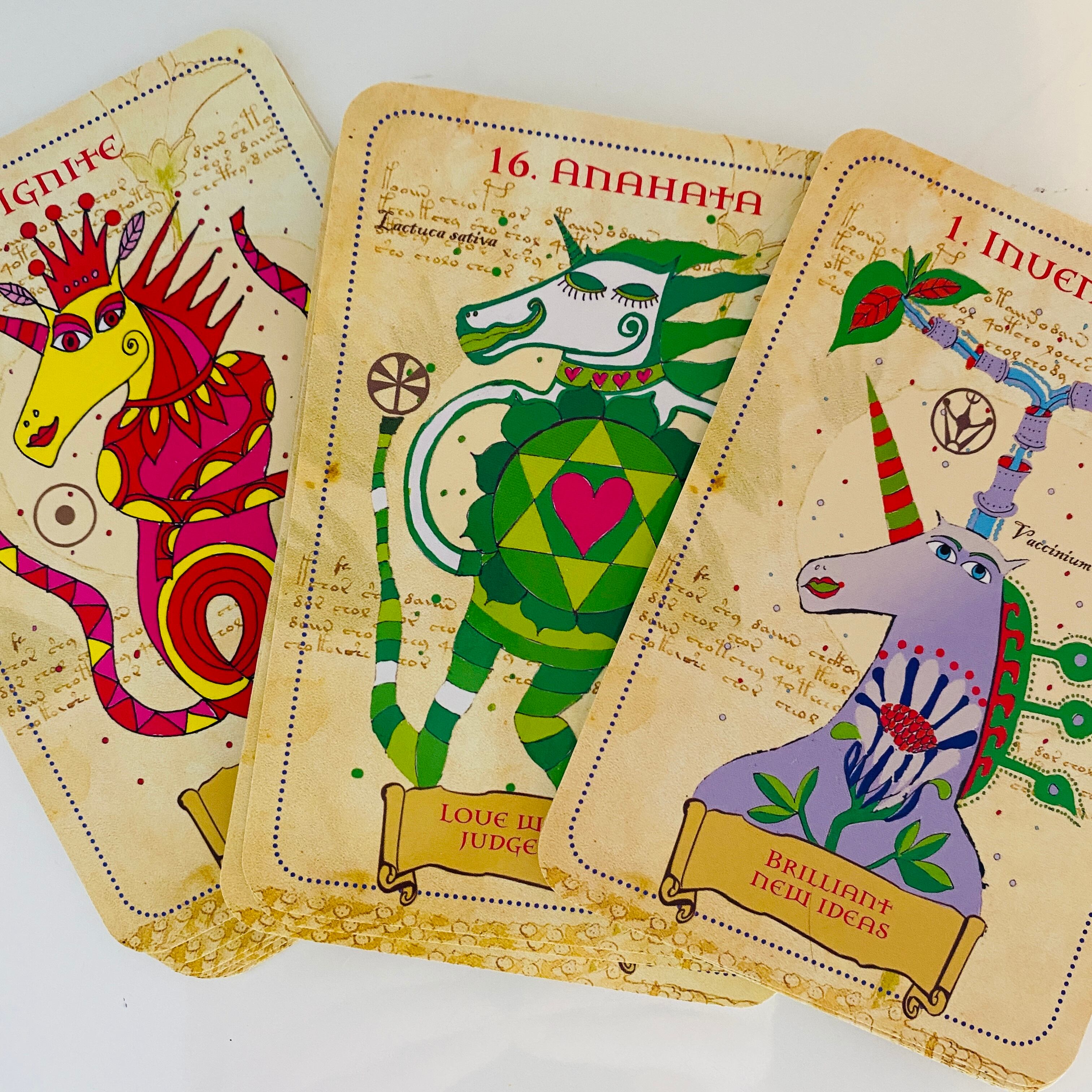 ユニコーンオラクルカード　英語 楽天市場】【英語版】 マジック オブ ユニコーン ヘイハウス