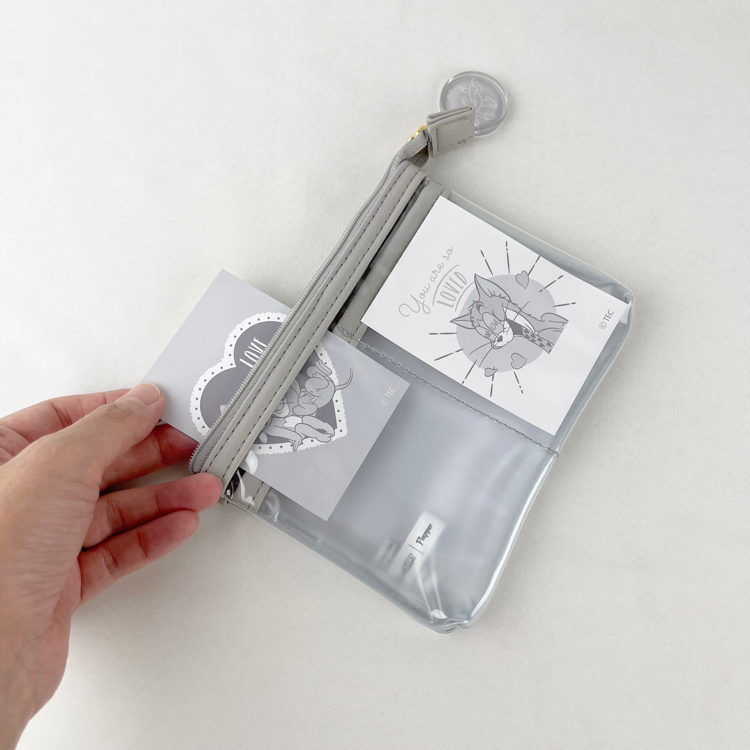 F248125_TOM and JERRY×Flapper推し活トレカポーチ | Flapper