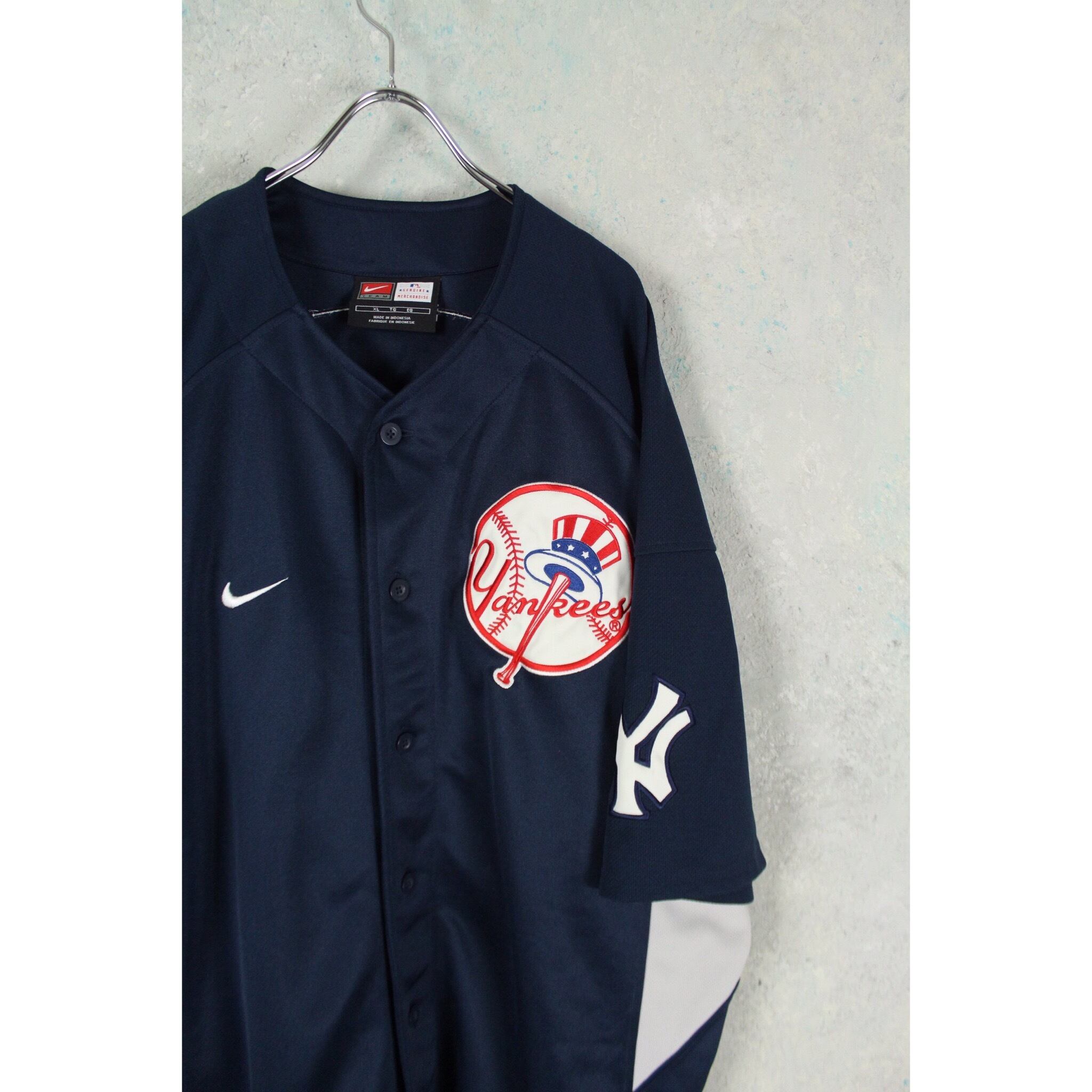 NIKE Yankees刺繍 ベースボールシャツ【FF-3573】 | cv