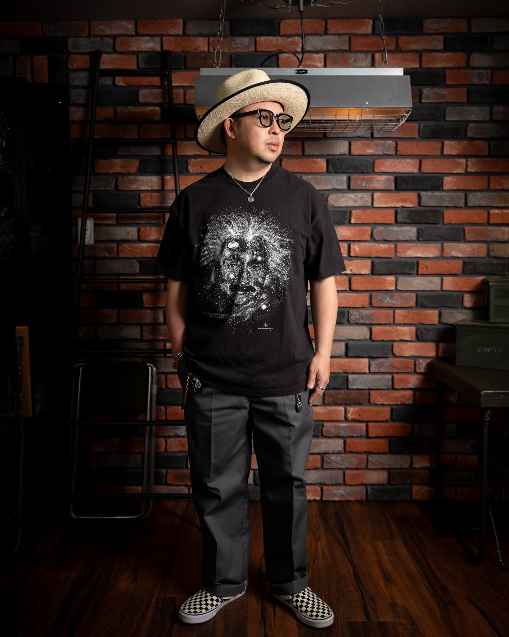 THRIFTY LOOK】Cotton Expressions Limited TEE 新品 ユーズド加工 L