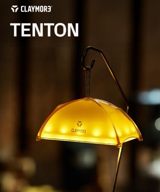 3点セット）ランプ TENTON LEDランタン テント型【CLAYMORE