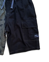 【2着限定販売 / 最短即日発送】タイダイハーフカーゴパンツ 木影