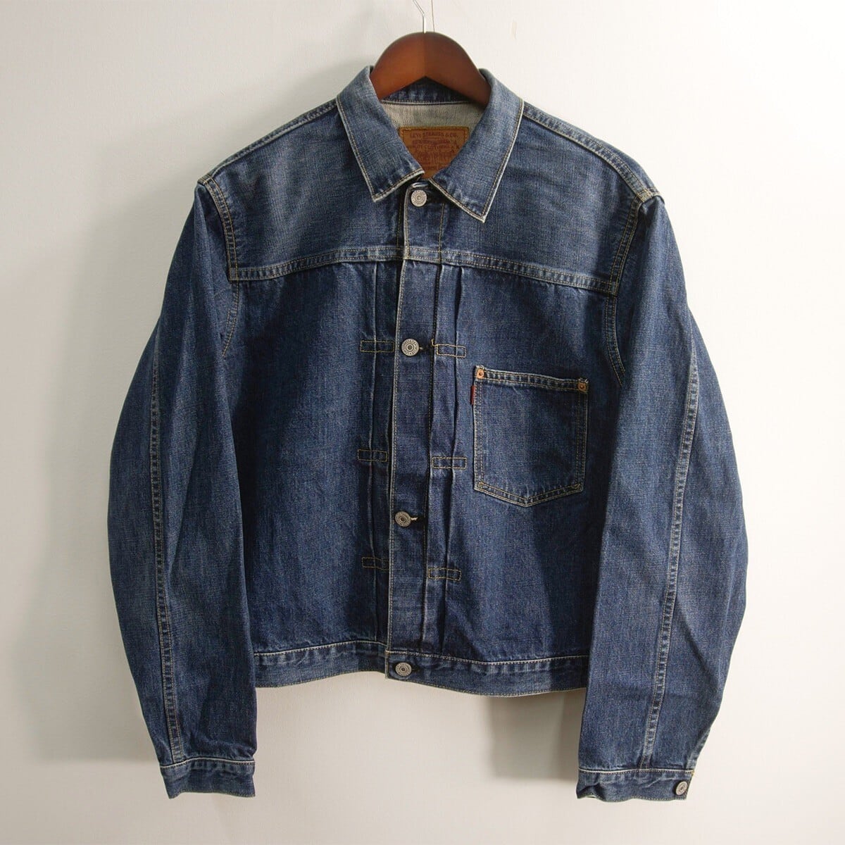 70s Made in France Patched Denim Jacket | PAY ID