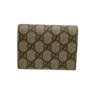 GUCCI グッチ GGスプリーム コンパクト財布 ベージュ 9142-202211