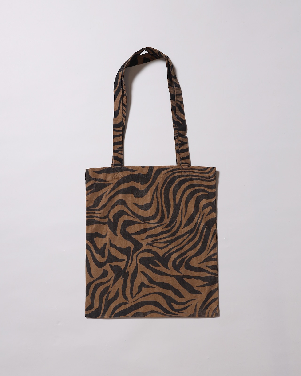 WV Original / nobody’s perfetc Tote Bag - Brown Zebra