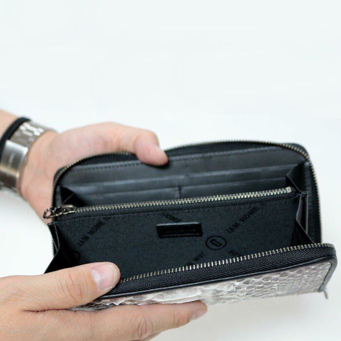 NUMBER (N)INE 長財布　パッチワーク　レザー　デニム NUMBER (N)INE 長財布 パッチワーク レザー デニム