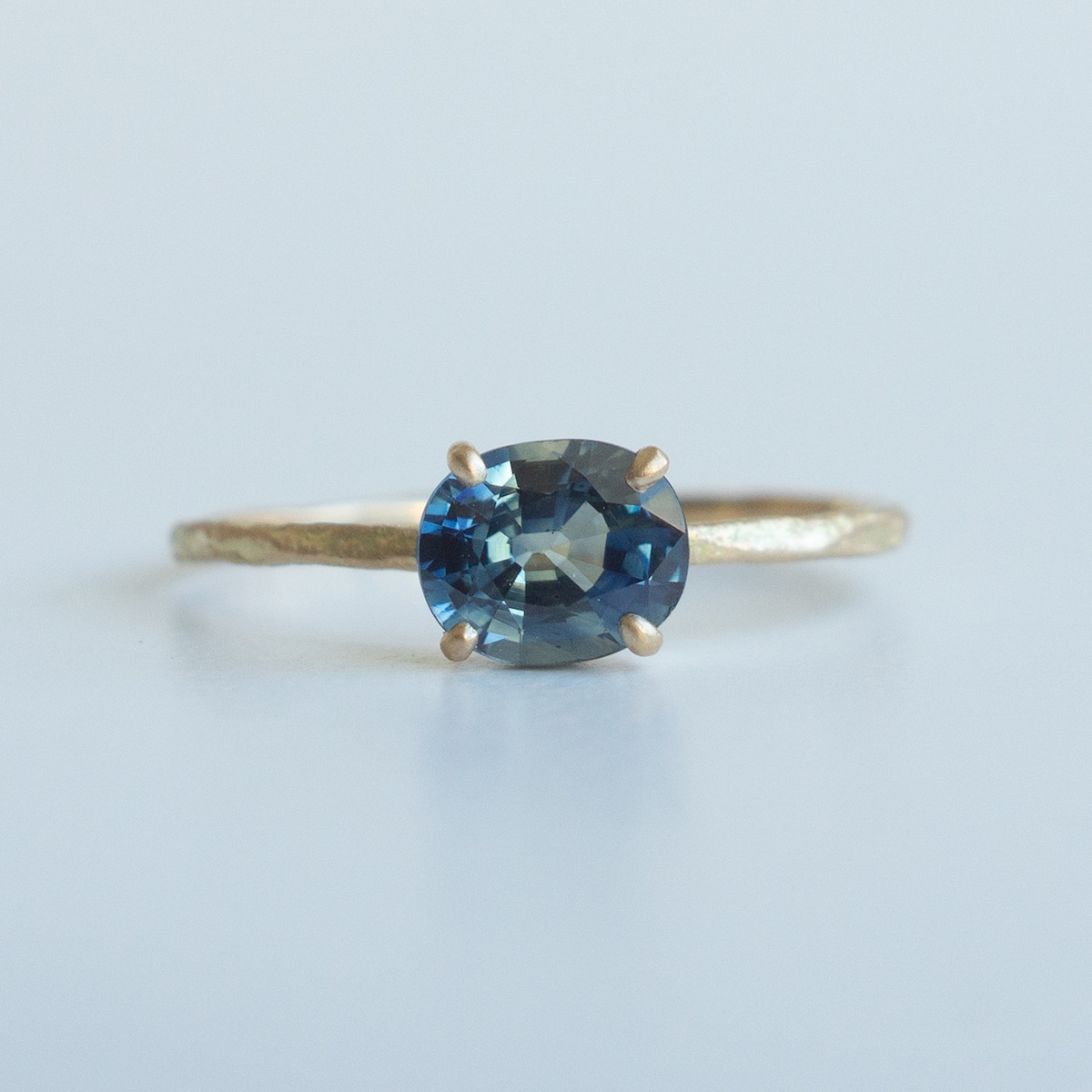ティールサファイアリング | Kumiko Taya jewelry