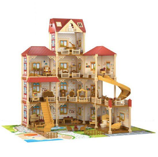子供 おもちゃ 女の子 ドールハウス 組み立てキット 人形の家