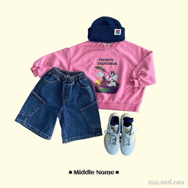取寄:middlename サイドポケットバミューダパンツ/Jr※送料無料