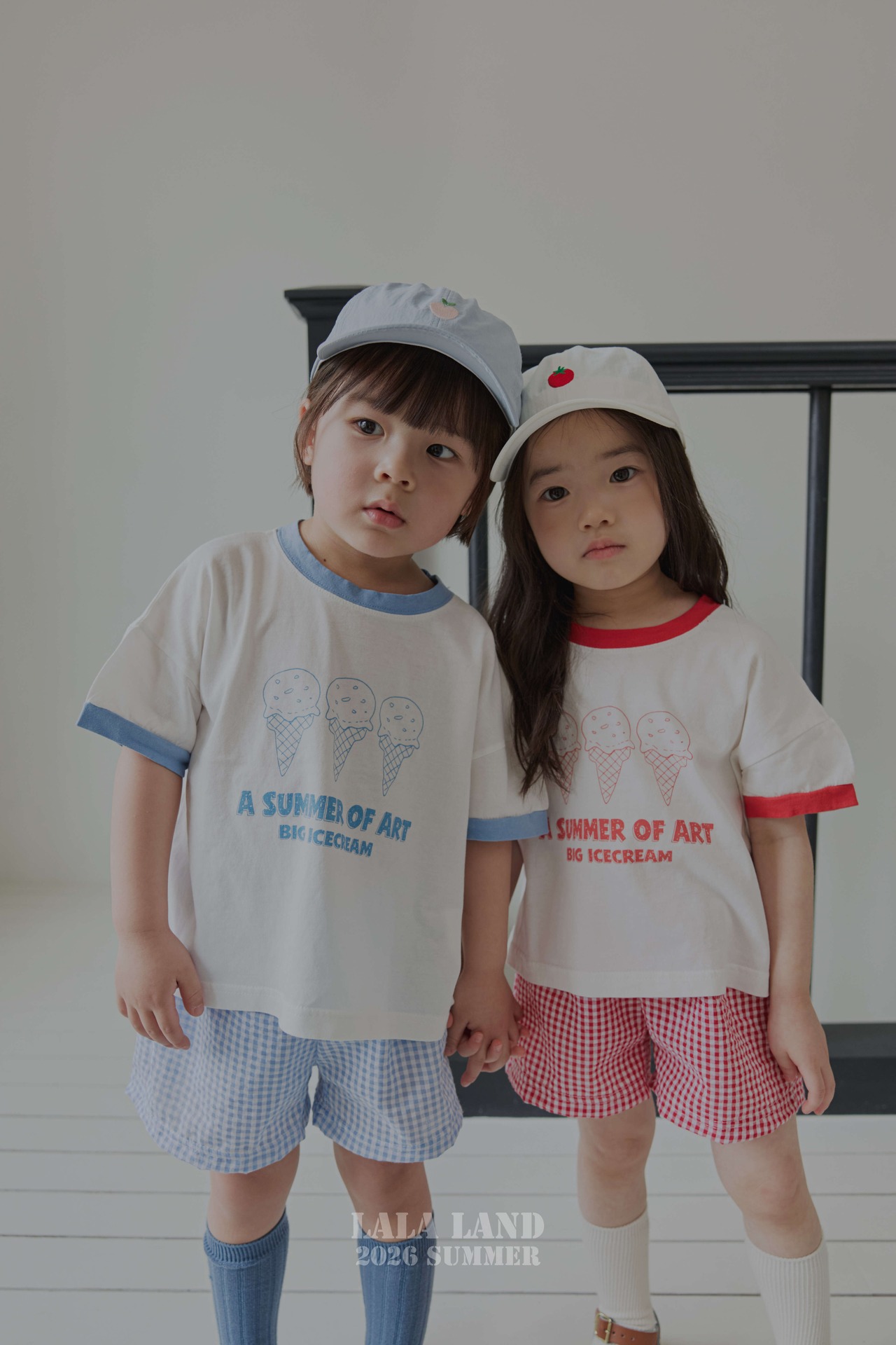 【取寄/韓国直送】LALALAND 26/SM （Kids）アイスクリームTシャツ｜夏服｜韓国子供服