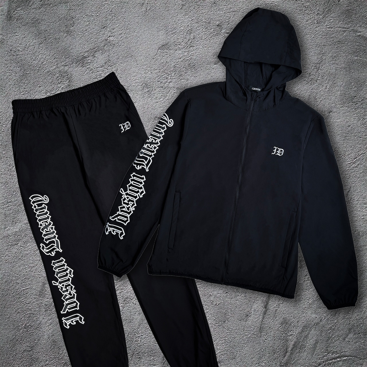 IDドライストレッチ ジップフーディー & パンツ【セットアップ】