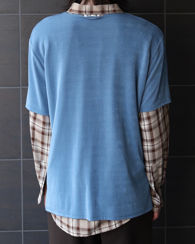 Coloring glossy t-shirt