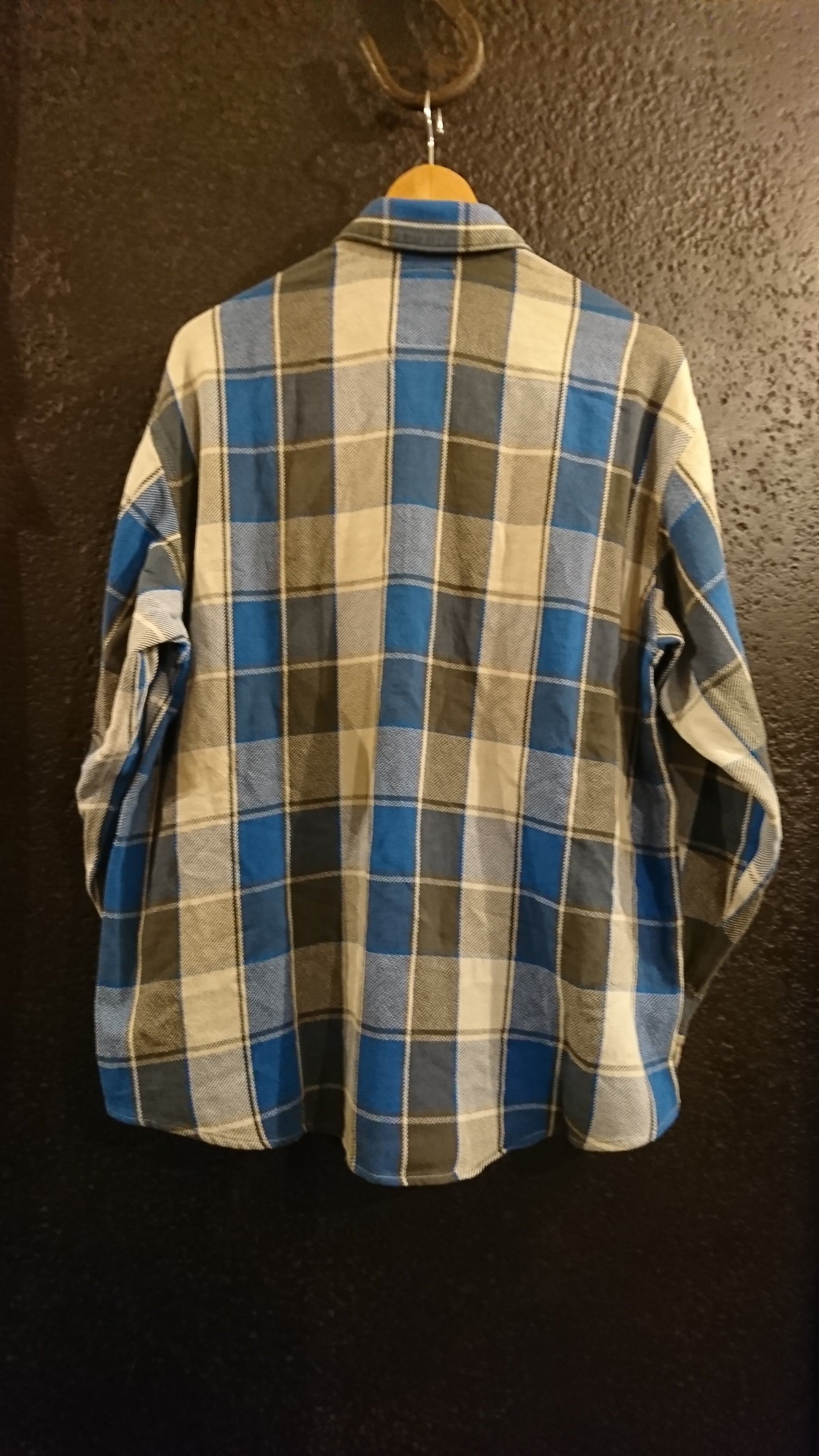 トップス BOWWOW REPAIR AGEING FLANNEL SHIRTS BOW WOW - REPAIR AGEING FLANNEL SHIRTS / 2COLORS