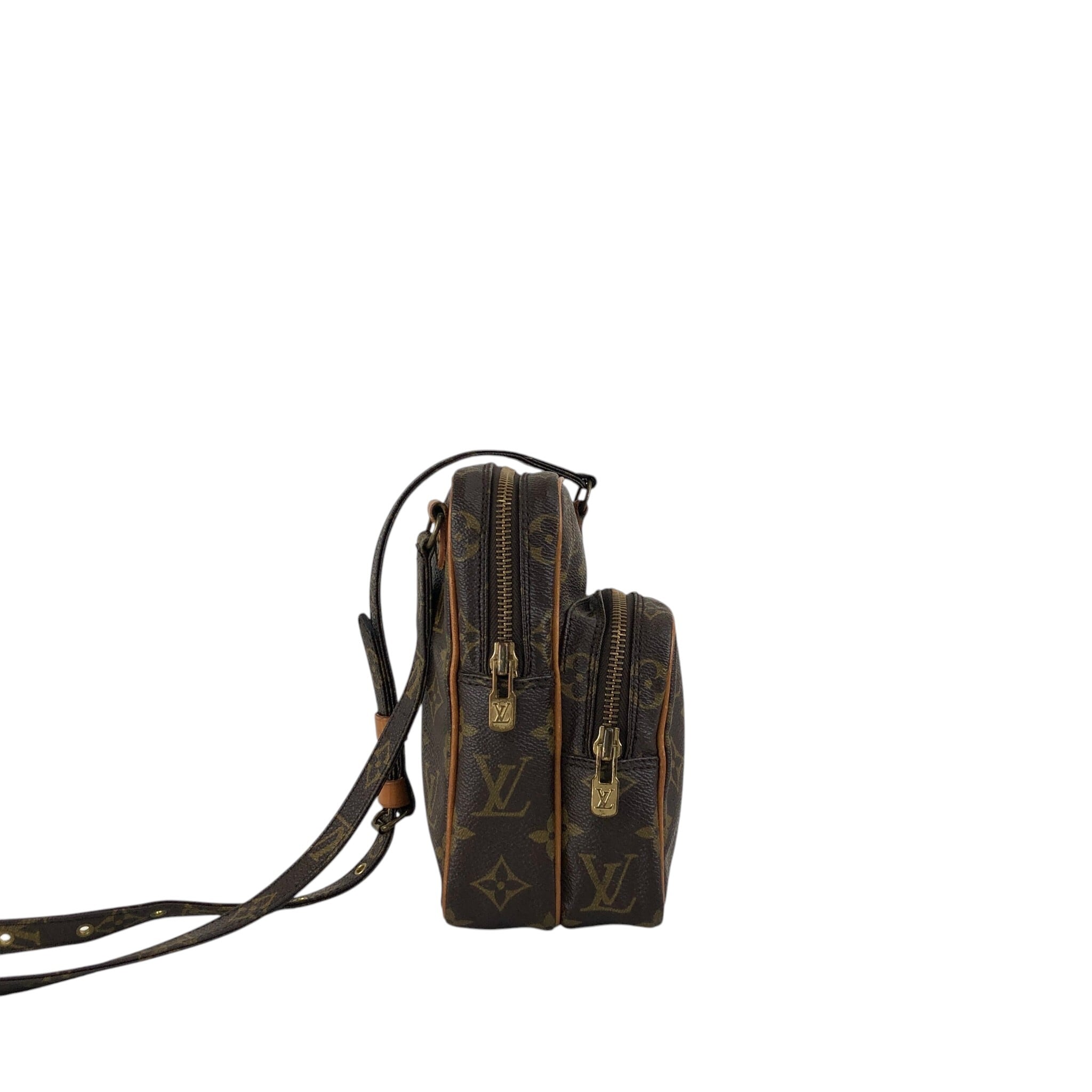 LOUIS VUITTON ルイヴィトン モノグラム ショルダーバッグ ブラウン
