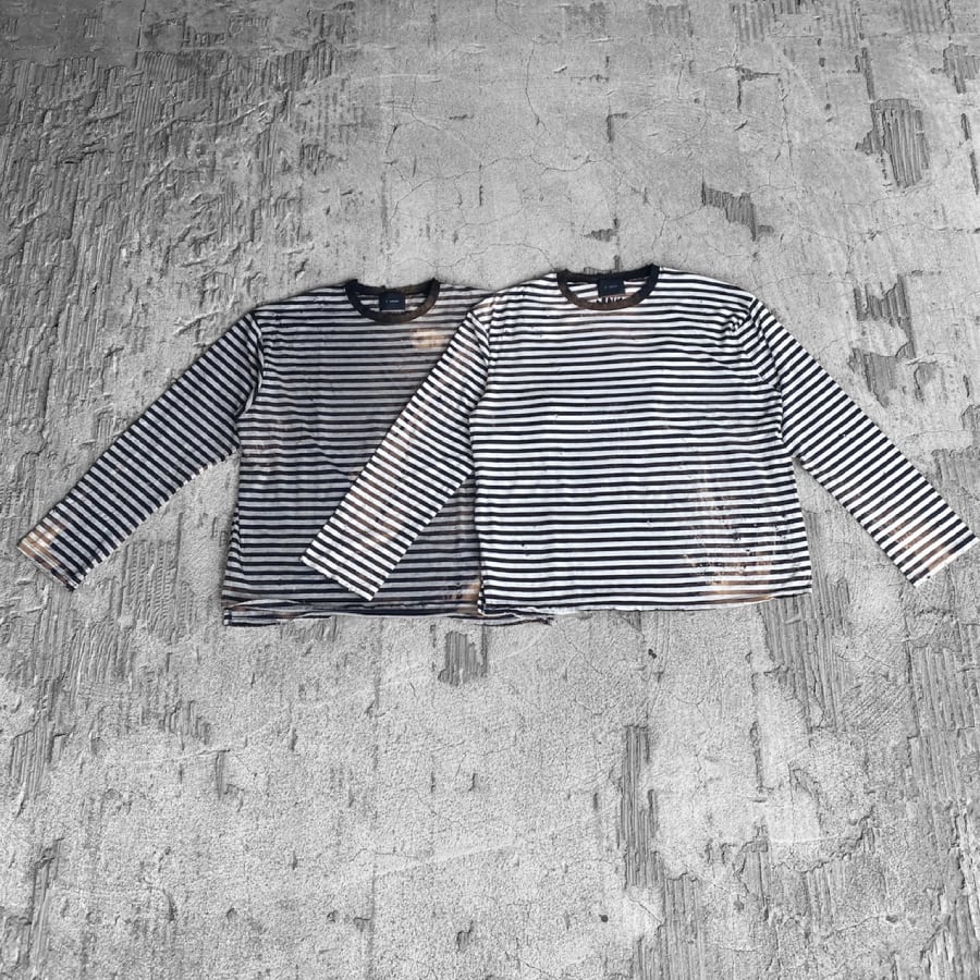 ZAC VARGAS / long sleeve T/ 2色展開(ボーダー) | AYIN ZAC VARGAS / long sleeve T/ 2色展開(ボーダー) | AYIN