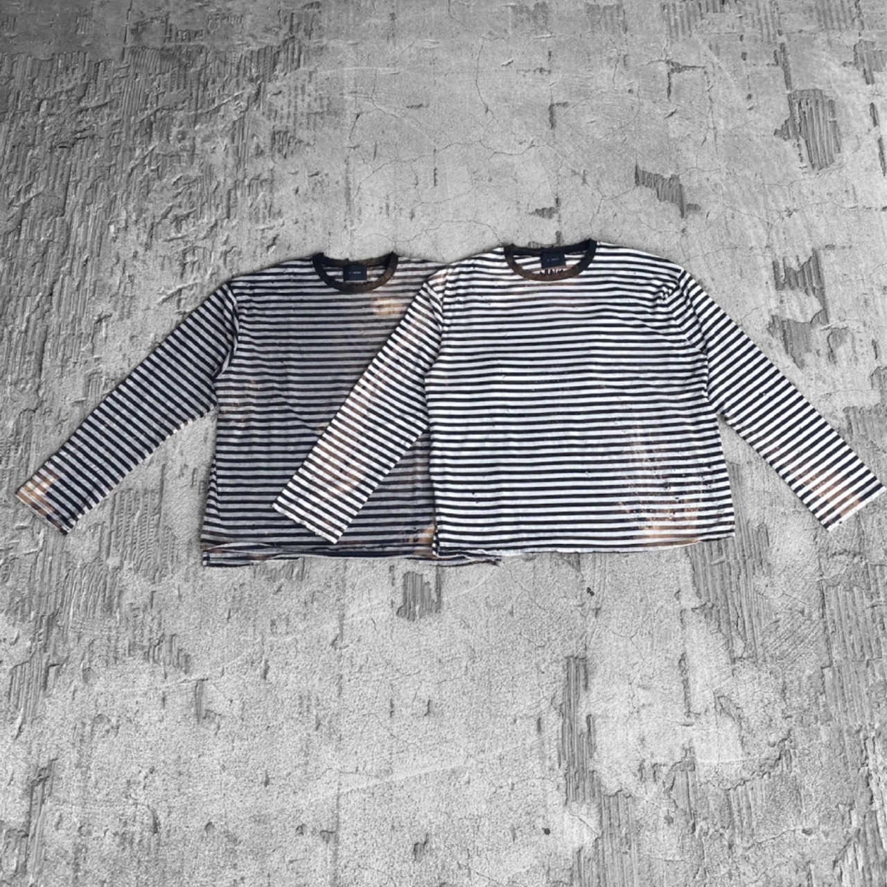 ZAC VARGAS / long sleeve T/ 2色展開(ボーダー) | AYIN