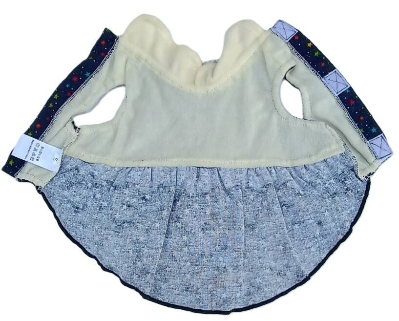 【ドッグウェア】 キラキラ星柄ワンピ