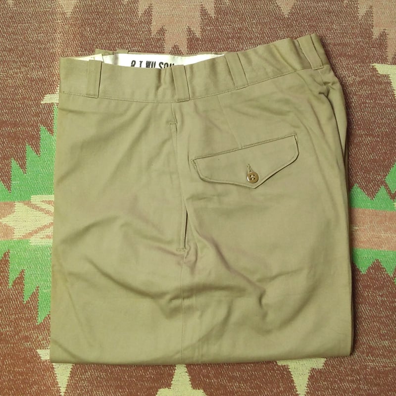 60s U.S.MARINE CORPS Chino Trousers （実寸W30） DEAD-STOCK