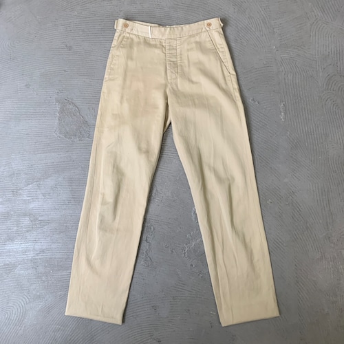Helmut Lang / Cotton beige pants (B130)