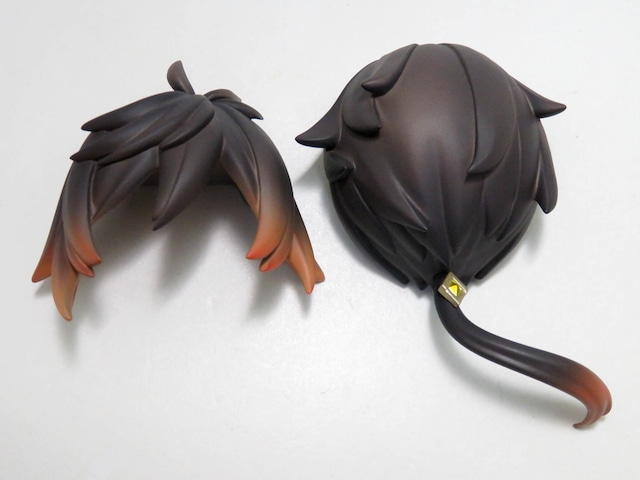 再入荷（A－ランク）【2582】 鍾離 髪パーツ ポニーテール　ねんどろいど