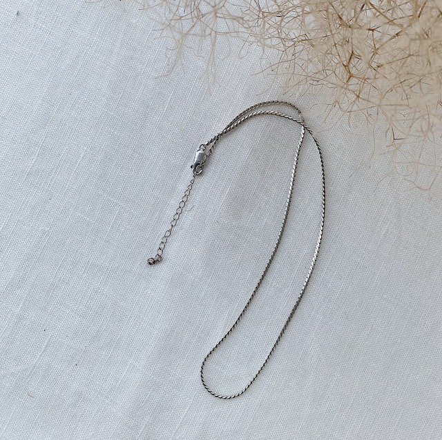 Chain necklace(C)36cm＋アジャスター5cm