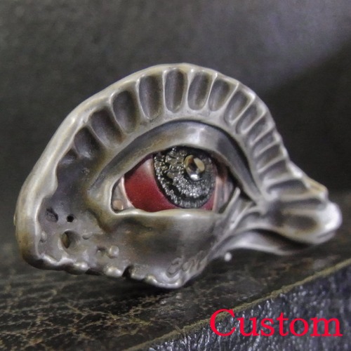 Ecstasis Metal Eye Silver　Scarlet Eye