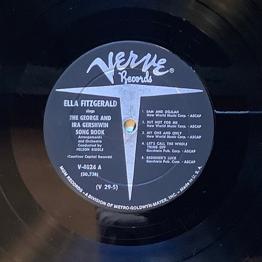 ELLA FITZGERALD / SINGS THE GEORGE AND IRA GERSHWIN SONG BOOK VOL