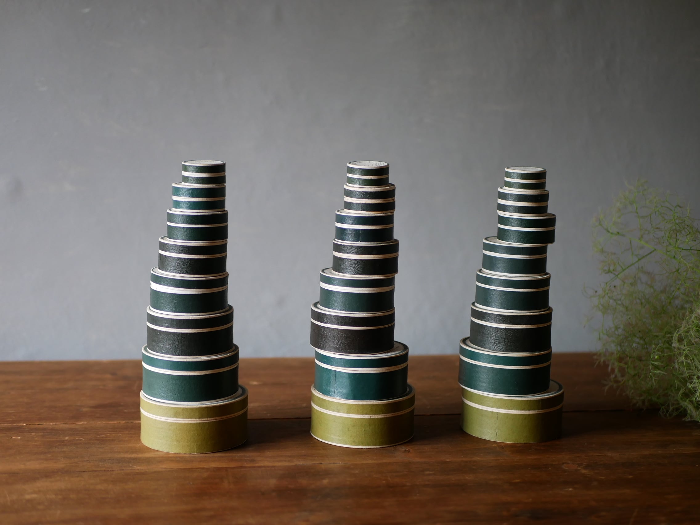 フランスアンティークラウンドボックス