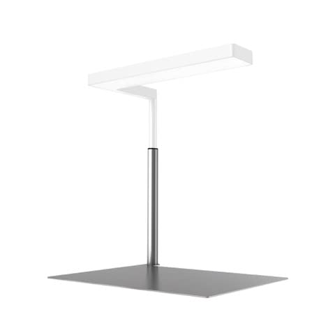 ONF Extension Stand Holder 水槽ライト用 スタンド(スタンドのみ、ライト本体は別売り)LED アクアリウムライト、植物照明、適応の水槽サイズ 30cm 淡水水槽、苔、水草育成、鑑賞魚飼育、鉢植え、多肉、リーフグローなど、高耐摩耗性、Flat Nano、Flat Nano Plus シリーズに適応 - シルバー