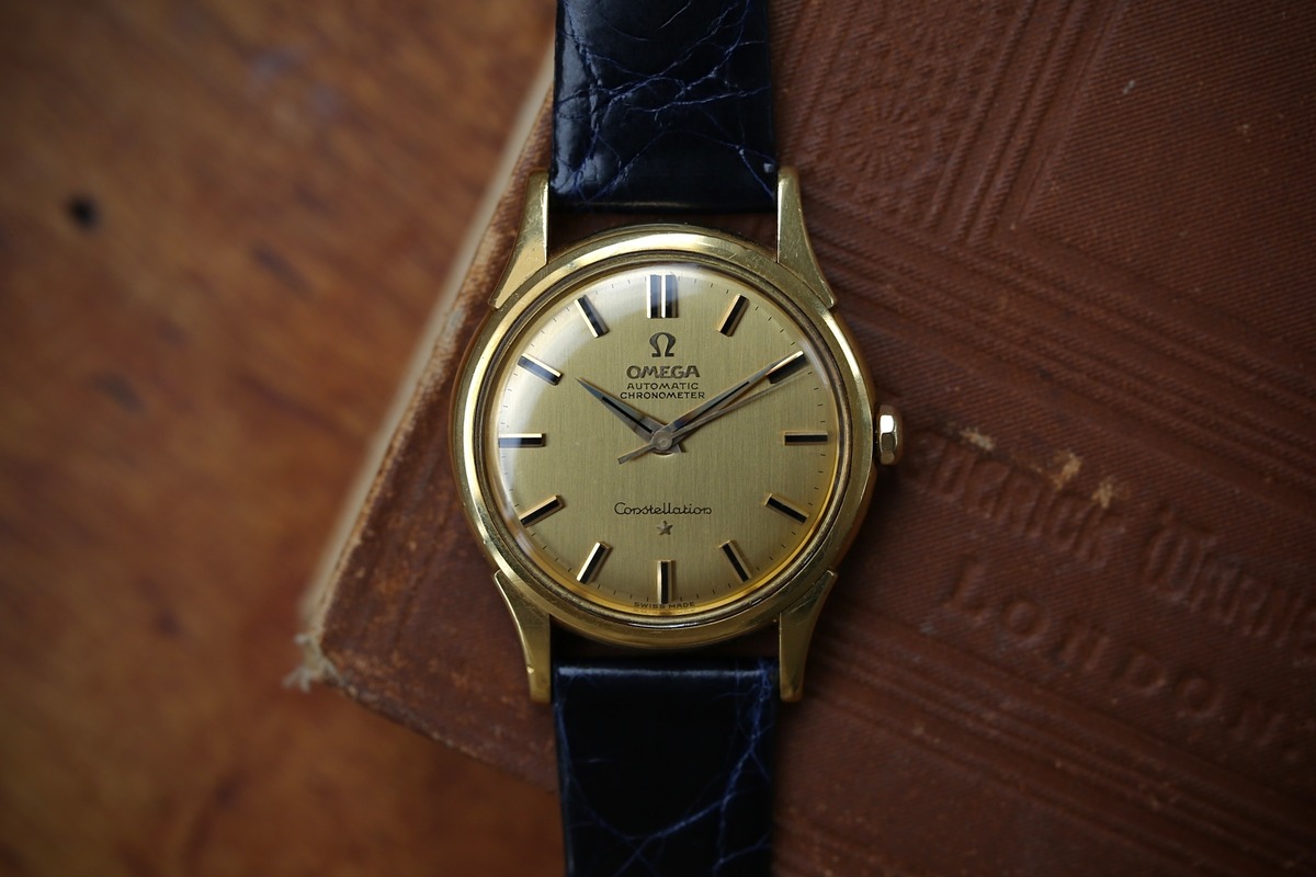 OMEGA】 1961年製 オメガ コンステレーション ”Deluxe” ノンデイト 18 
