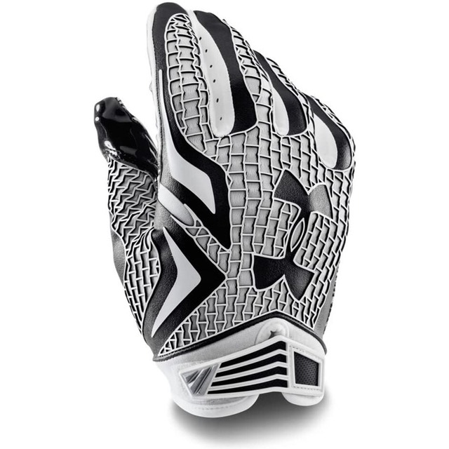 【XL】UA SWARM アメフト アンダーアーマー グローブ ブラック